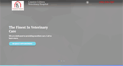 Desktop Screenshot of countrycrittersvet.com